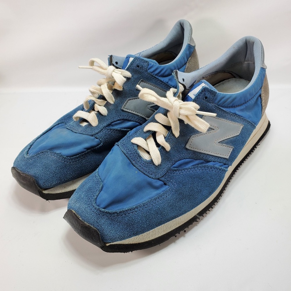 Vintage 70's Rare Distressed New Balance Running Shoes Made in USA Vibram‎ Sole